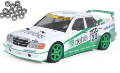 Tamiya 58656KUMercedes Benz 190E debis Zakspeed 1/10 TT-01E + Kugellager