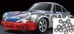 Tamiya 58571KUPorsche 911 Carrera RSR TT-02 + Kugellager-Set