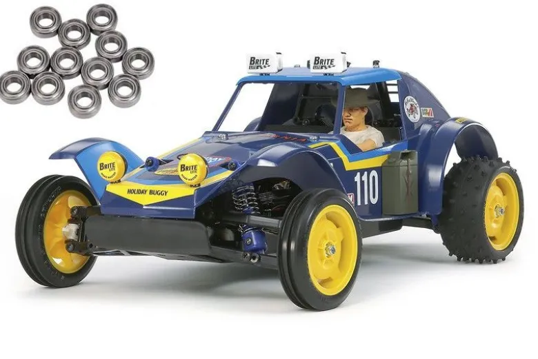 Tamiya 58470KU1:10 RC 2 WD Holiday Buggy 2010 DT-02 inkl. Kugellager