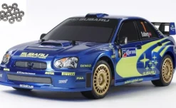Tamiya 47372KUSubaru Impreza WRX 2004 1/10 4WD TT-01E inkl. Kugellager