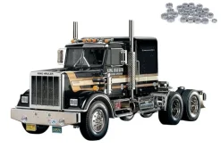 Tamiya 56336KUTruck King Hauler Black Edition + Kugellager