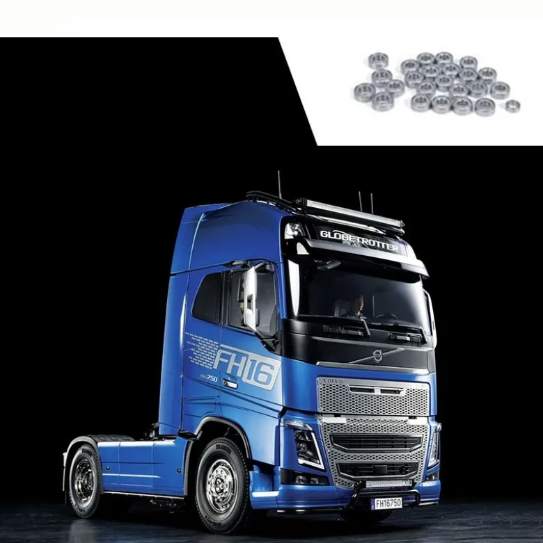 Tamiya 56375KUVolvo FH16 XL 750 4x2 Globetrotter Truck 1:14 + Kugellager