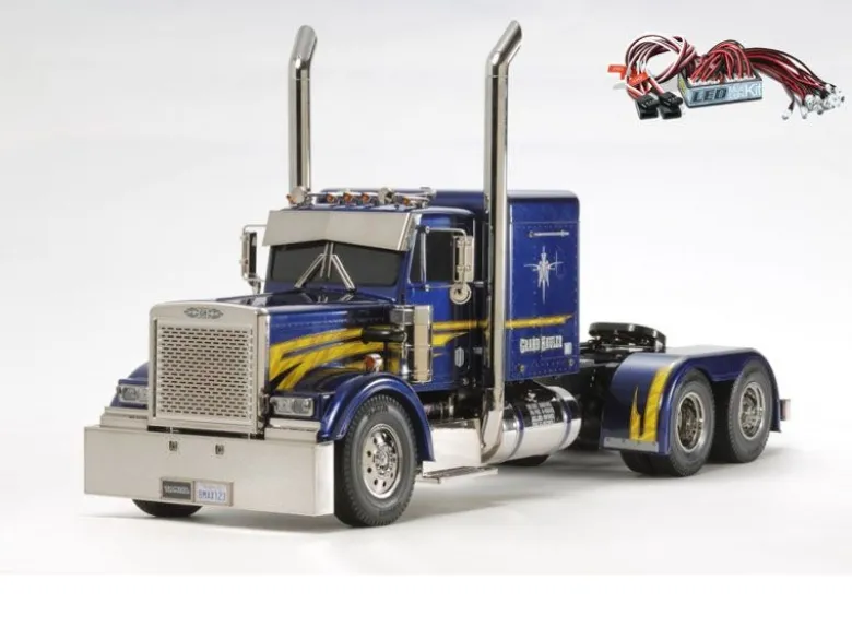 Tamiya 56344LEDGrand Hauler Customized 1:14 - Exklusiv + LED-Lichtset