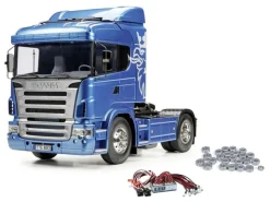Tamiya 56318LEDKUScania R470 Highline inkl. LED und Kugellager