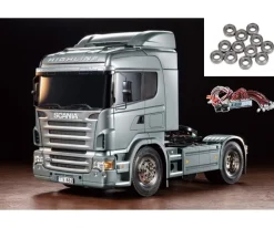Tamiya 56364LEDKUScania R470 Silber 1:14 Truck RC inkl. LED und Kugellager