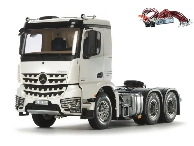 Tamiya 56352LEDMercedes Benz Arocs 3363 6x4 ClassicSpace 1:14 Truck Inkl. LED-Lichtset