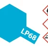 Tamiya 82168LP-68 Klar-Blau Kunstharzfarbe 10ml