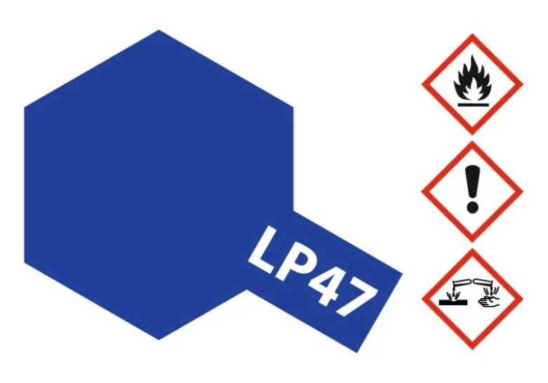 Tamiya 82147LP-47 Perl-Blau glänzend Kunstharzfarbe 10ml