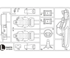 Tamiya 319115549L-Teile Interieur Scania 770S