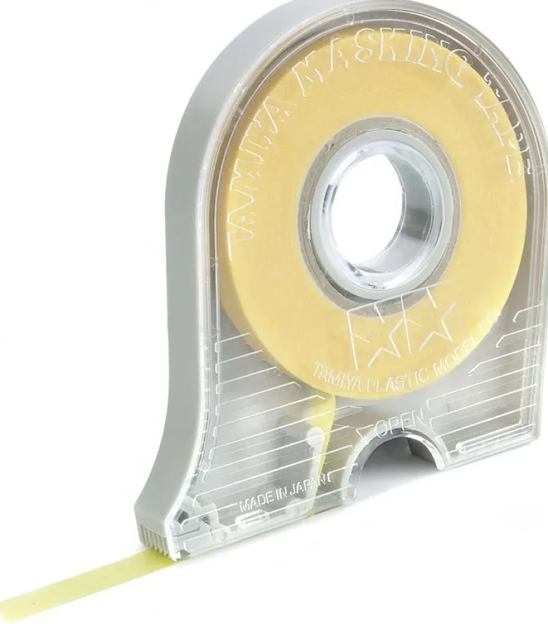 Tamiya 87030Masking Tape Breite 6mm - 18m Rolle mit Abroller Tamiya
