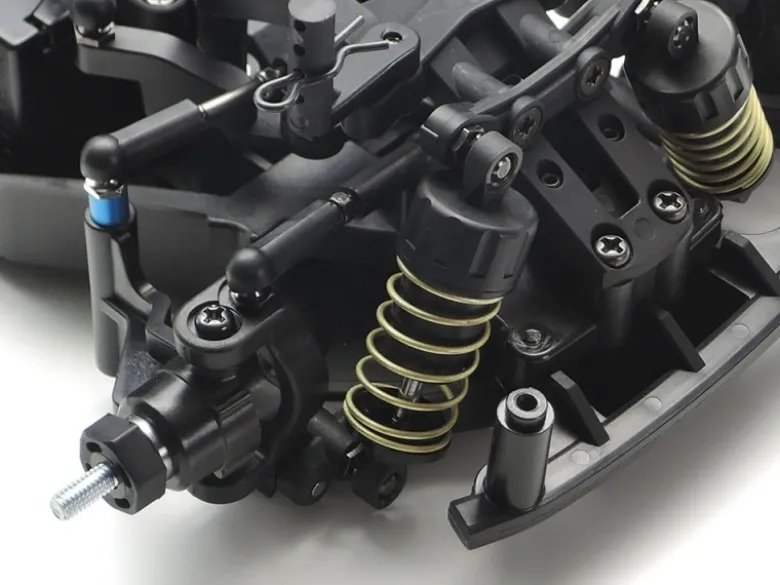 Tamiya 58669M-08 Concept Chassis Kit 1/10 2WD Heckantrieb, Bausatz Kugellager, CVA Dämpfer , drei Radstände, Tuningkardans