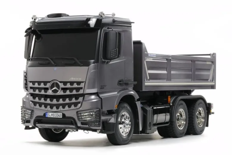 Tamiya 56357Mercedes Benz Arocs 3348 3-Achs Hinterkipper 1/14 LKW