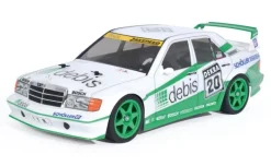 Tamiya 58656Mercedes Benz 190E debis Zakspeed 1/10 Bausatz TT-01E