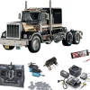 Tamiya 56336MFCKing Hauler Black Edition Komplettset inkl. MFC-01, Lager mit Carbon-Look Steuerung