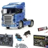 Tamiya 56318MFCScania R470 Highline Komplettset inkl. MFC-03, Kugellager mit Carbon-Look Steuerung