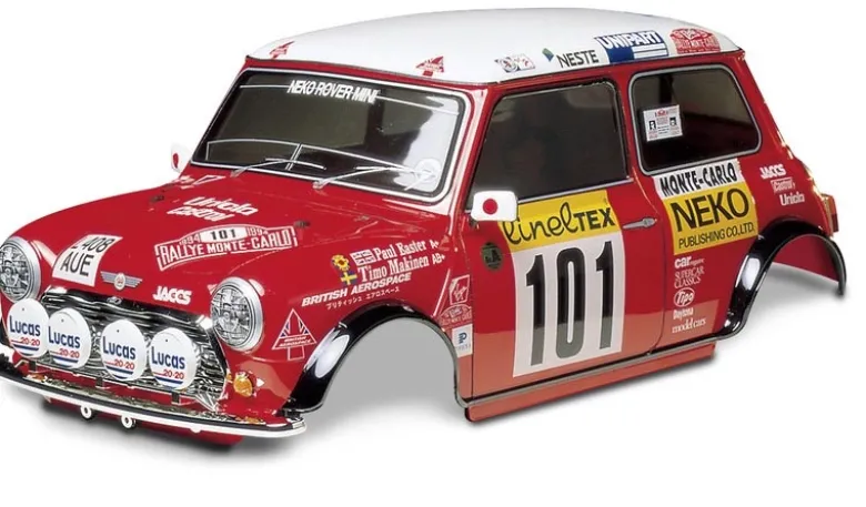 Tamiya 58483Mini Cooper Rally Monte Carlo ´94 2WD 1:10 M-05 Bausatz
