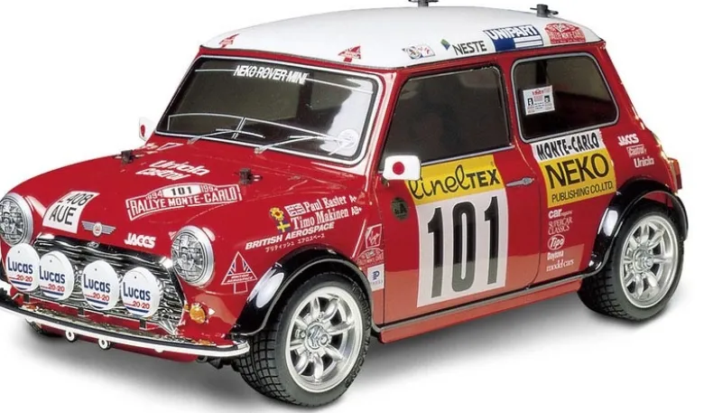 Tamiya 58483Mini Cooper Rally Monte Carlo ´94 2WD 1:10 M-05 Bausatz