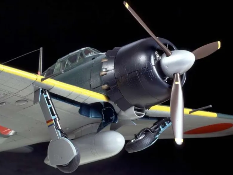 Tamiya 60318Mitsubishi A6M5 Zero Fighter, Plastikbausatz, 1:32