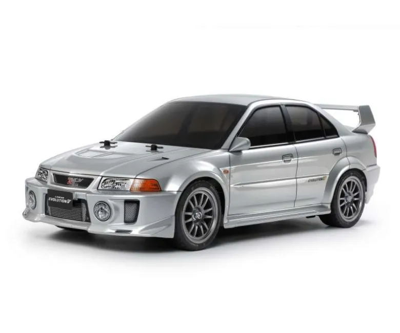 Tamiya 58713Mitsubishi Lancer Evo V (TT-02) 1:10 Bausatz mit Regler