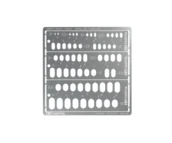 Tamiya 74154Modellier Rechteckschablonen 1-6mm
