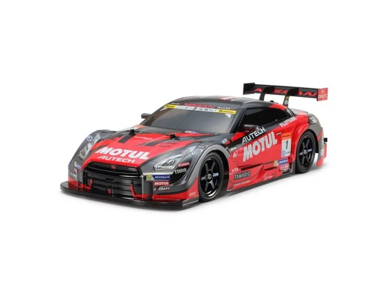 Tamiya 58625MOTUL Autech GT-R 1/10 Bausatz TT-02 mit Fahrtenregler
