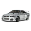 Tamiya 58605NISMO R34 GT-R Z-Tune TT-02D 1:10 Drift Kit mit Regler inklusive Lichtset TLU-01 im WErt von 47 Euro