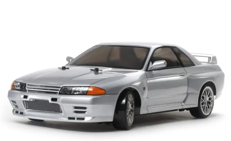 Tamiya 58651Nissan Skyline GT-R (R32) TT-02D 1:10 Drift Touring Kit LED mit Lichset LED