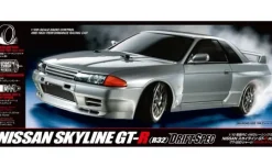 Tamiya 58651Nissan Skyline GT-R (R32) TT-02D 1:10 Drift Touring Kit LED mit Lichset LED