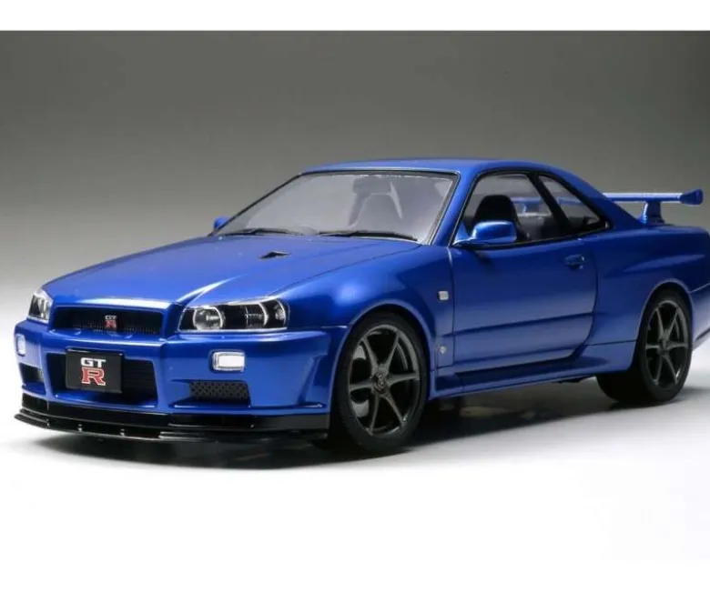 Tamiya 24258Nissan Skyline GT-R R34 V-Spec II, Bausatz 1:24
