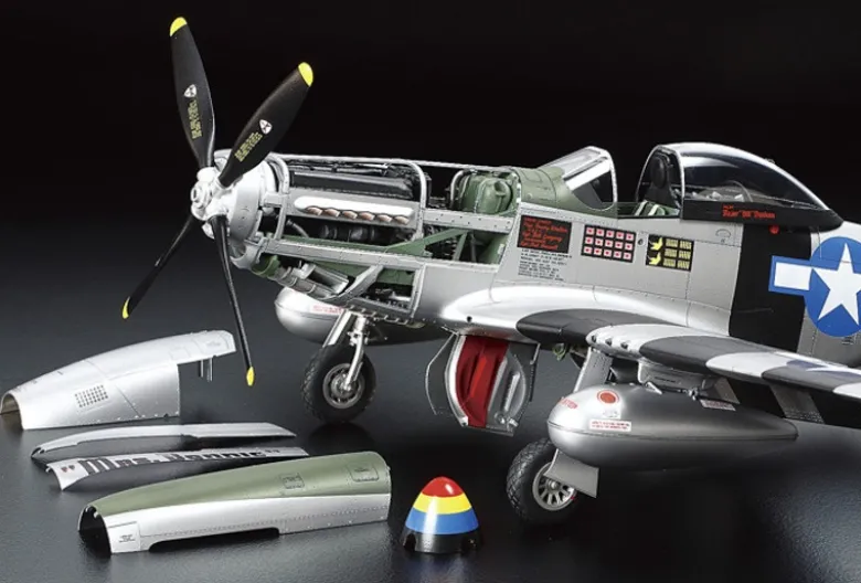 Tamiya 60323P-51D / K Mustang Pacific, Plastikbausatz, 1:32