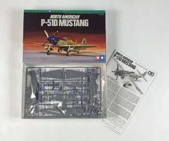 Tamiya 60749P-51D Mustang North American, Bausatzmodell, 1:72