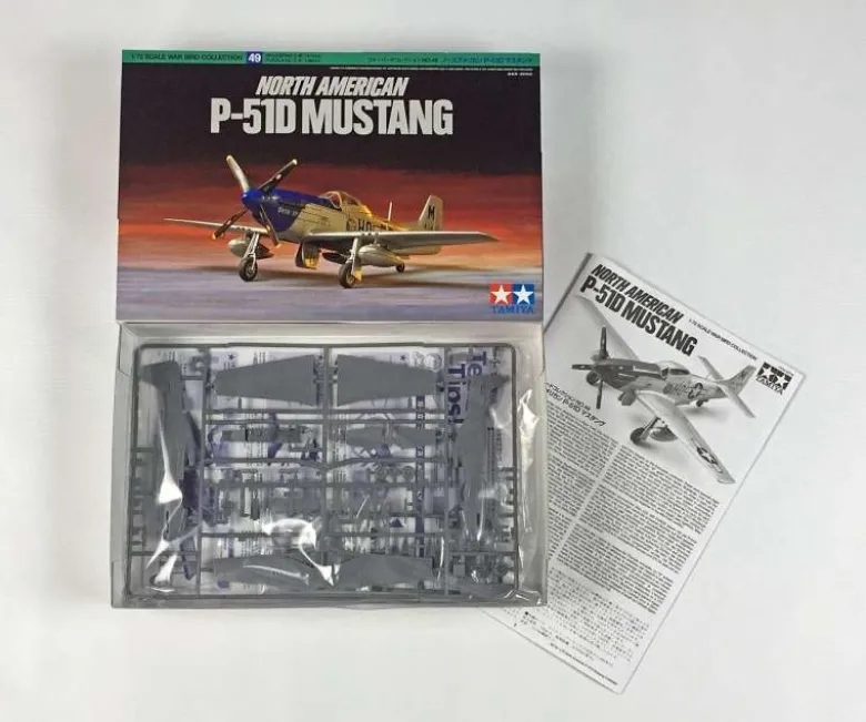 Tamiya 60749P-51D Mustang North American, Bausatzmodell, 1:72