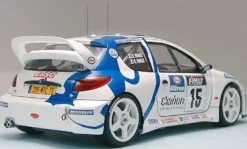 Tamiya 24221Peugeot 206 WRC, Plastikbausatz, 1:24