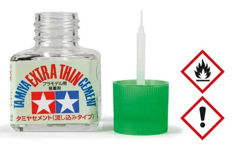 Tamiya 87038Plastikkleber 40ml extradünn Tamiya