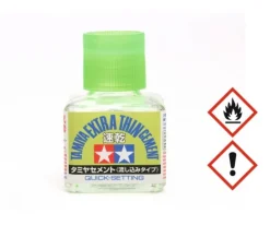 Tamiya 87182Plastikkleber 40ml Quick extradünn Tamiya