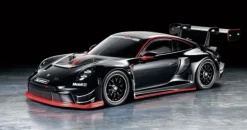 Tamiya 58745Porsche 911 GT3 R (992) TT-02 4WD Bausatz mit Regler, 1:10 Neuheit 2025