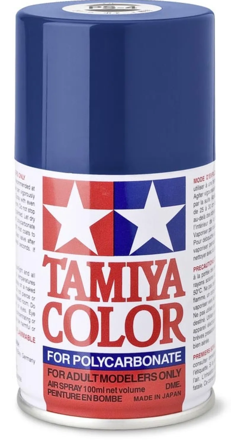 Tamiya 86004PS-4 Blau Polycarbonat 100ml