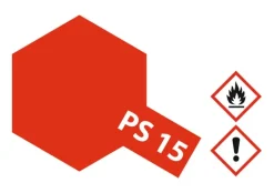 Tamiya 86015PS-15 Metallic Rot Polycarbonat 100ml