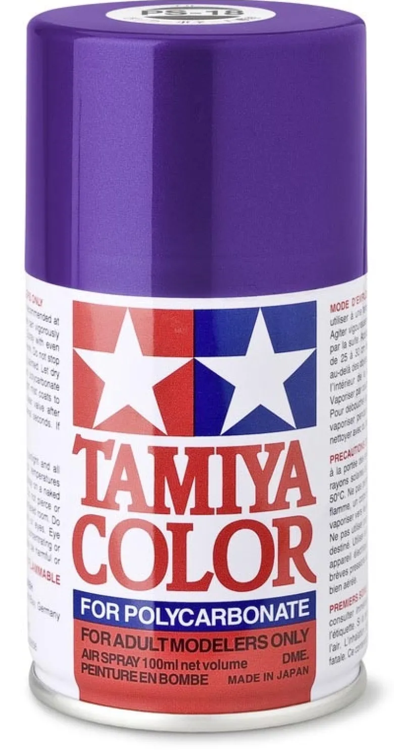Tamiya 86018PS-18 Metallic Violett Polycarbonat 100ml