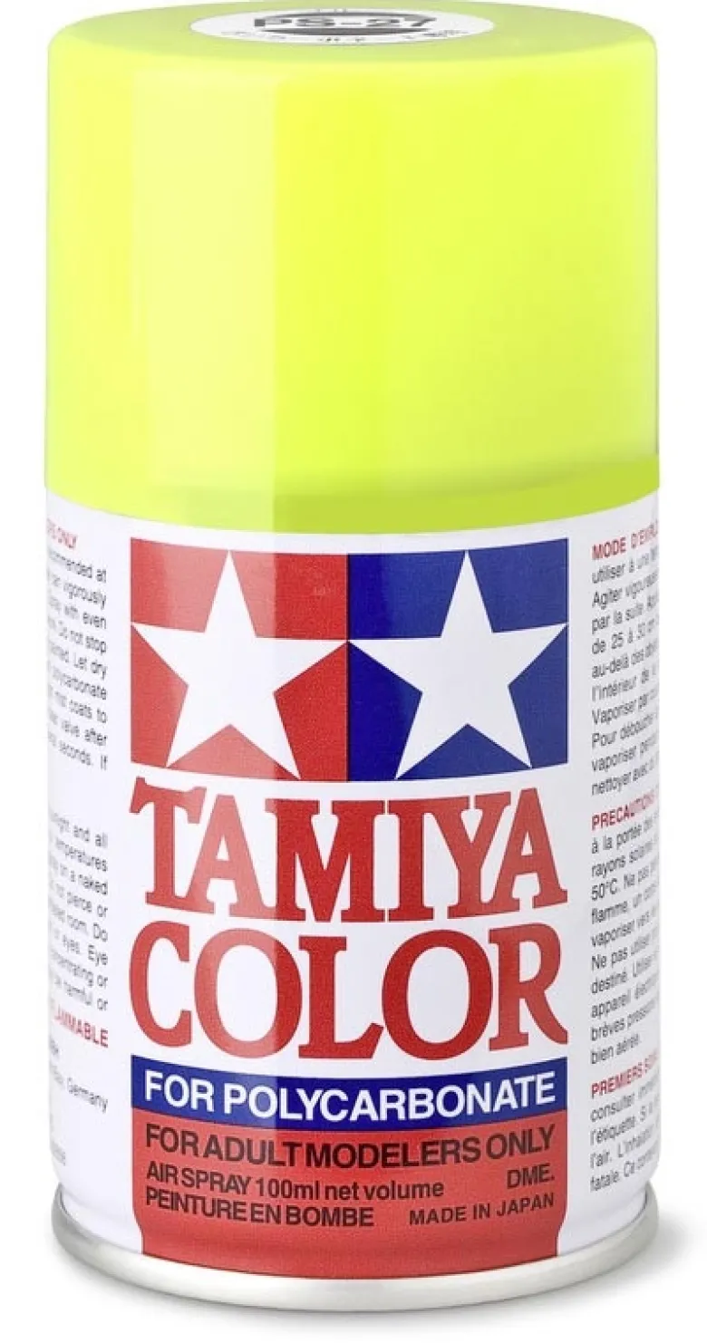 Tamiya 86027PS-27 Neon Gelb Polycarbonat 100ml