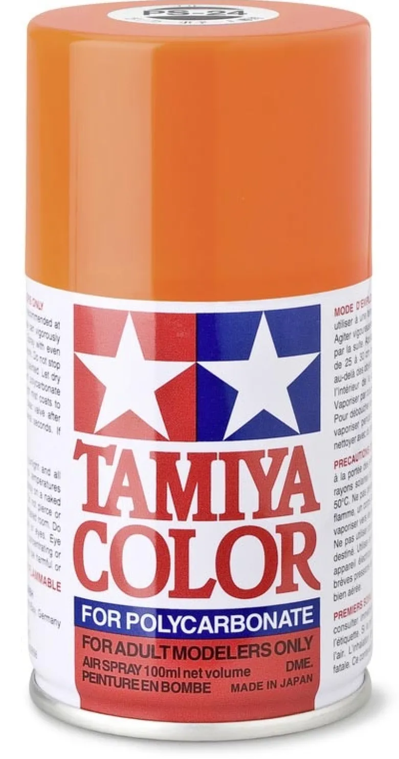 Tamiya 86024PS-24 Neon Orange Polycarbonat 100ml