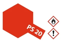 Tamiya 86020PS-20 Neon Rot Polycarbonat 100ml