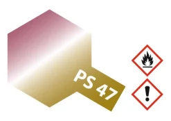 Tamiya 86047PS-47 Rosarot-Gold schillernd Polycarbonat 100ml