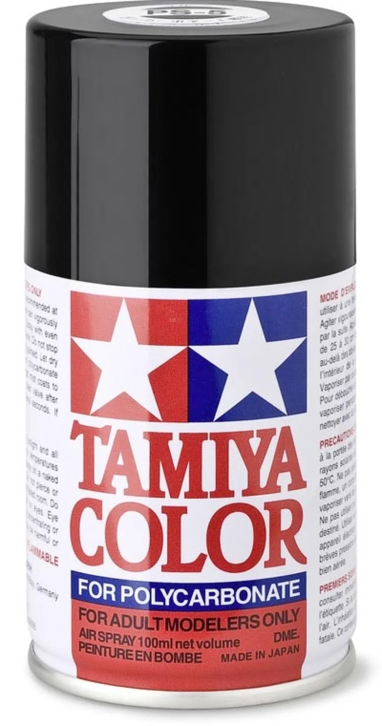 Tamiya 86005PS-5 Schwarz Polycarbonat 100ml