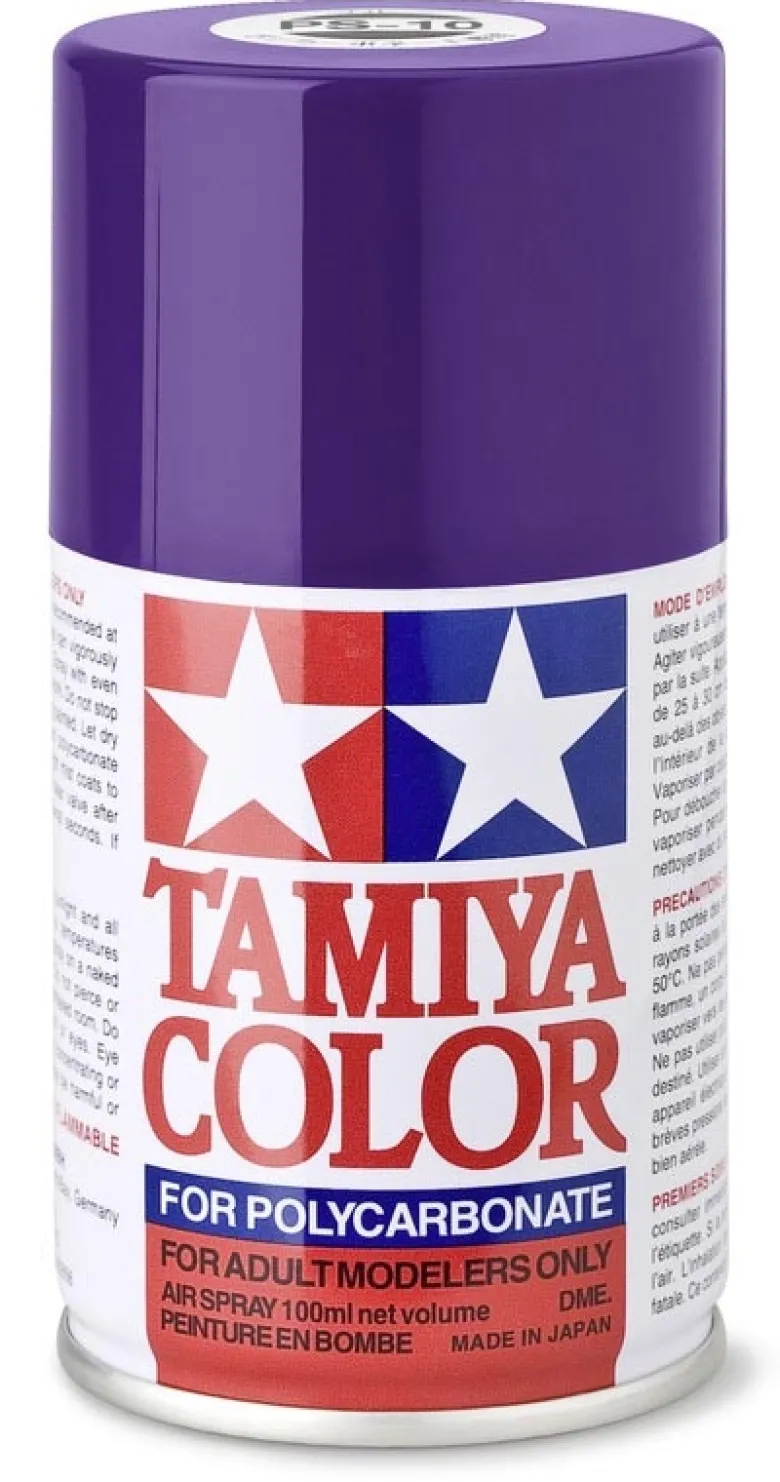 Tamiya 86010PS-10 Violett Polycarbonat 100ml