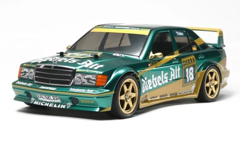 Tamiya 586381:10 RC Mercedes-Benz 190E Diebels Alt Zakspeed (TT-01E)