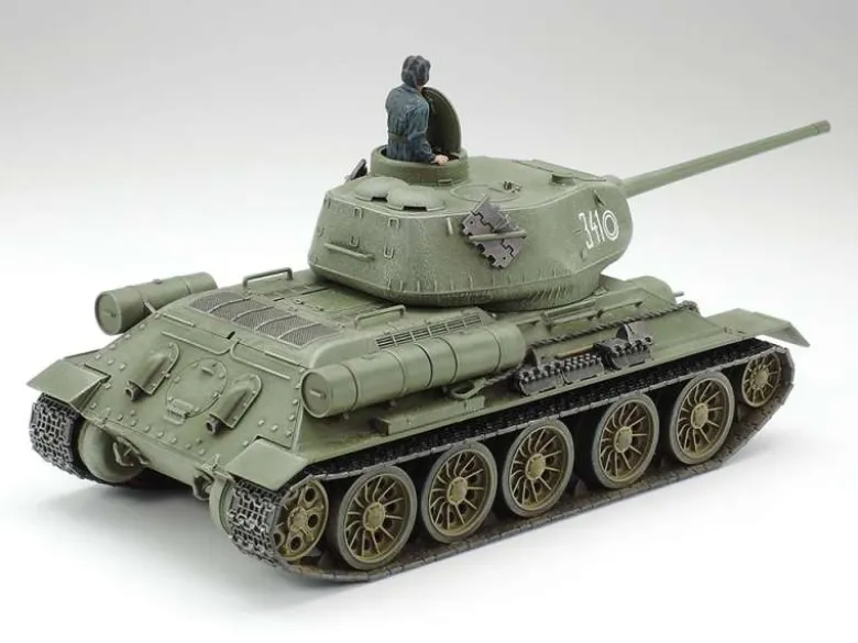Tamiya 32599Russischer Mittlerer Panzer T-34/85, Plastikbausatz, 1:48