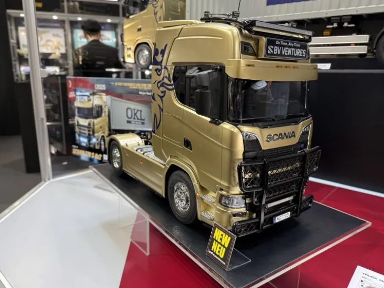 Tamiya 56379Scania 770 S 4x2 Truck Bausatz, 1:14 Neuheit 2025