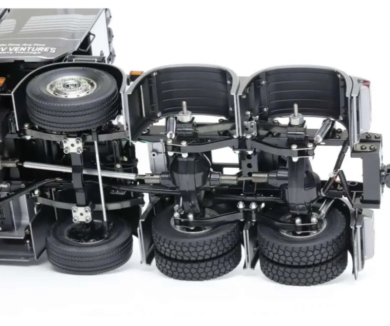 Tamiya 56376Scania 770S 8x4/4 Truck 1:14 Gun Metall Lackierung
