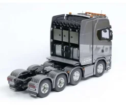 Tamiya 56376Scania 770S 8x4/4 Truck 1:14 Gun Metall Lackierung